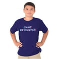 thumbnail image 5 of Game Developer Crewneck T Shirts Boy Girl Teen Brisco Brands XS, 5 of 6