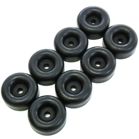 Red Hound Auto 8 Rubber Bumpers For Trailer Compatible With Ramp