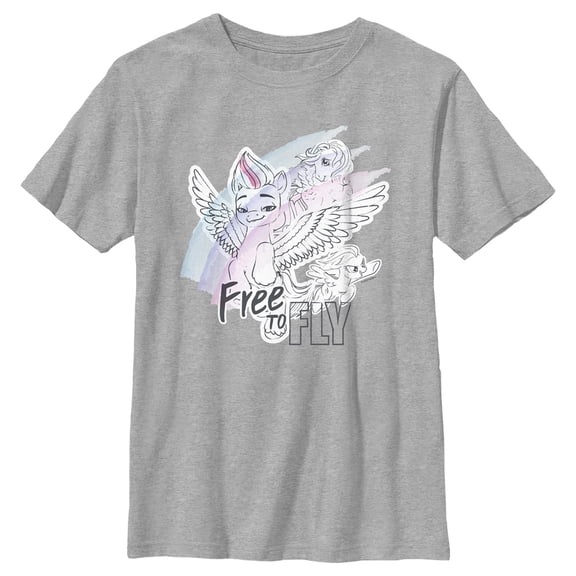 Boy's My Little Pony: Friendship is Magic Free To Fly Graphic T-Shirt