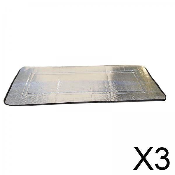 Cubiertas Para Aire Acondicionado Soledad Cubierta Para Ventana Aislada Exterior 80 cm x 40 cm Paquete de 3