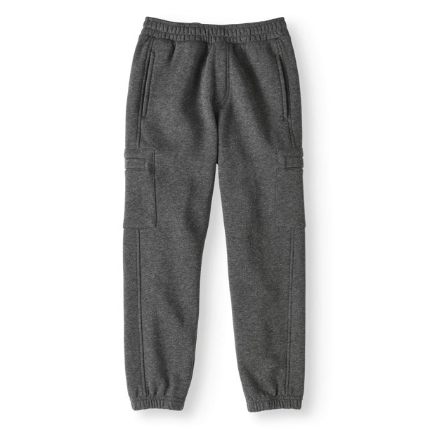 Athletic Works Boys' Fleece Cargo Pant