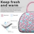 thumbnail image 3 of Insulated Lunch Bag Women, Reusable Kawaii Pink Axolotl Tote Lunch Box, Leakproof Cooler Lunch Bags for Work Office Travel Picnic, 3 of 6