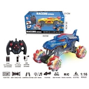 1:16 Scale Monster Truck with 2.4 GHz Controller, 360 Spin Stunt Toy for Kids