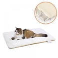 thumbnail image 7 of HOMEIORA 1 Pack Self Heating Cat Pad / Self-Warming Cat Dog Bed / Thermal Cat Mat for Outdoor and Indoor Pets, 24" x 18", White, 7 of 7