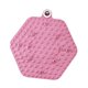 thumbnail image 5 of Almohadilla de silicona para masaje de pies, alfombrilla sensorial para puntos de acupuntura, almohadilla de masaje con placa para los dedos del pie Temporizador rosa hexagonal, 5 of 9