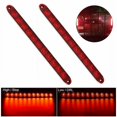 thumbnail image 1 of 2 uds rojo 11-LED coche camión marcador lateral señal de giro lámpara trasera de freno tira de luz Sincero Electrónica, 1 of 5