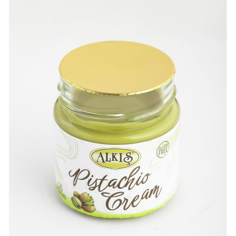 Alkis Pistachio Cream, Pistachio Paste, Pistachio Spread, Pistachio Cream for Dubai Chocolate Bar, 7.05 oz.(200gr)
