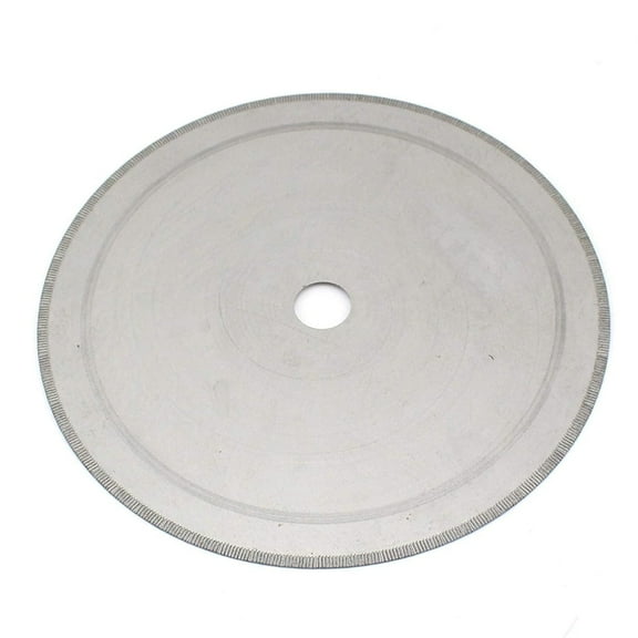 JINGLING 10" inch 250mm Diamond Lapidary Saw Blade Thin Notched Rim 1.1mm Arbor Hole 16mm Trim Stone Glass Marble Ceramic Tiles