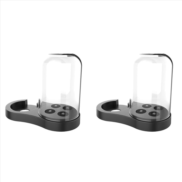 2X Soporte para Cepillos de Dientes Eléctricos OralB IO3, IO4, IO5, IO6, Soporte para Cabezales de Cepillo EB17 con Depósito para Polvo A