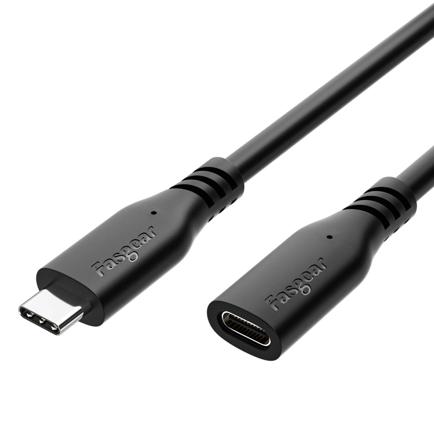 Fasgear USB C Extension Cables 4.9ft, 1 Pack USB C 3.2 Type C Male to Female 10Gbps Extender