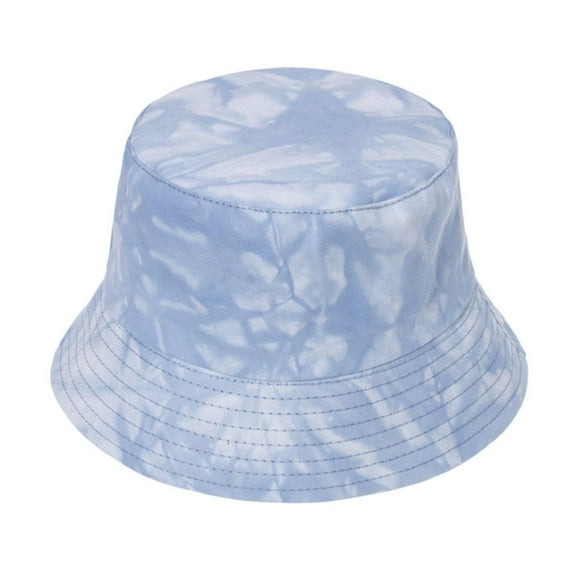 Hats Bucket Packable Beach Mens Side Summer Double Tie Dye Sun Washed Women Baseball Caps Hat