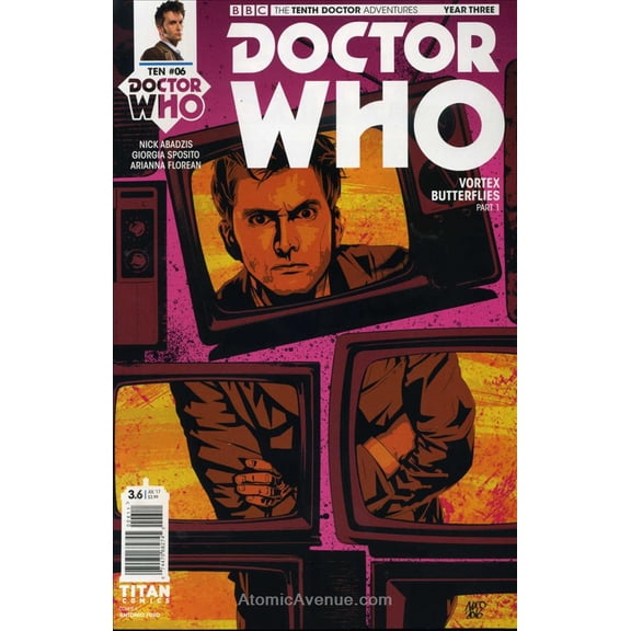 Doctor Who: The Tenth Doctor Year Three #6A VF ; Titan Comic Book