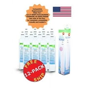 ZUMA Brand , Water and Ice Filter , Model # OPFL2-RF300 , Compatible with LG® 46-9990 - 12 Pack - Made in U.S.A.