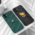 thumbnail image 3 of Cartoon Astronaut Side Print Planet Background Pattern Black Phone Case, Shockproof Silicone Soft Case for iPhone 12 Pro, 3 of 4