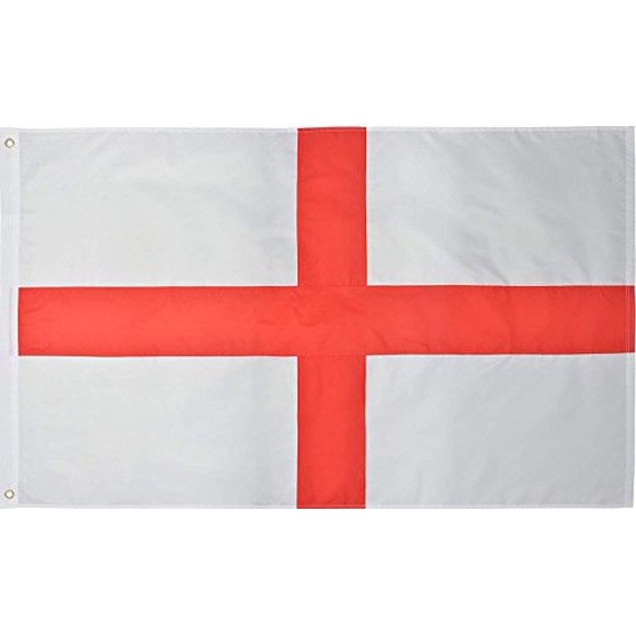 Green Grove Products Drapeau de l'Angleterre 3 x 5 Pi Nylon 210D de Qualité Supérieure Drapeau Anglais d'Extérieur