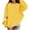 Yellow, variant on Mercatoo Season Girls Sweatshirt Print Long Sleeve Pullover Multiple Color Options for Casual Wear and 5t Girls Clothes Winter