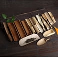 thumbnail image 1 of Cuchara de té japonesa hecha a mano, piezas de repuesto para ceremonia del té de bambú, cucharilla, pala para té, juego de té de kung fu, arte del té, ceremonia del té, seis caballeros, 1 of 5