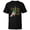 Black, variant on Star Wars Yoda Pinch Me You Will Not - Short Sleeve T-Shirt for Kids - Customized-Black
