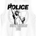 thumbnail image 2 of The Police North American Tour Crew Neck Sleeveless Men's White Tank Top-Small, 2 of 3