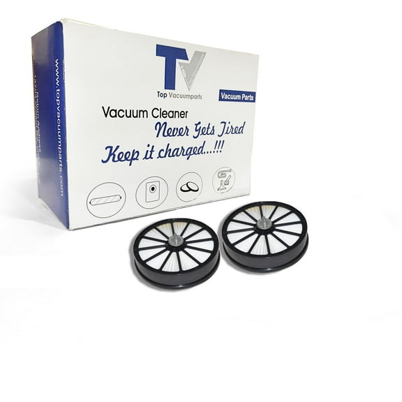 Replacement Part For Bissell Pet Hair Eraser Lift-Off Upright Vacuum Cleaner Pleated Filter :- 1612631 (2 Filter)