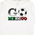 thumbnail image 3 of Inktastic Go, Mexico Soccer, Football Toddler Hoodie, 3 of 4