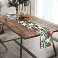 thumbnail image 3 of Qzaxky Table Runner Boho Table Runner Red Rose Bohemian Boho Outdoor Table Runner Decoration for Indoor Outdoor Home Dinner Party Wedding Decor 13 x 90 Inch, 3 of 9