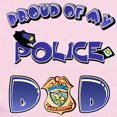 thumbnail image 2 of CafePress - Proud Of My Police Dad Infant Bodysuit - Baby Light Bodysuit, Size Newborn - 24 Months, 2 of 4