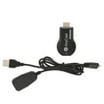 thumbnail image 1 of Wireless Display Adapter, HD Portable Miracast WiFi Display Dongle With WiFi 2 In 1 Cable For Home For TV For Projector For Office For PC, 1 of 8