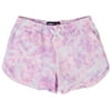 Limited Too Big Girls Tie Dye Pocket Pull On Shorts 10 Purple multi
