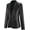Black, variant on Women's Faux Leather Blazer Jacket Suit Long Sleeve Button Closure Business Work Coat