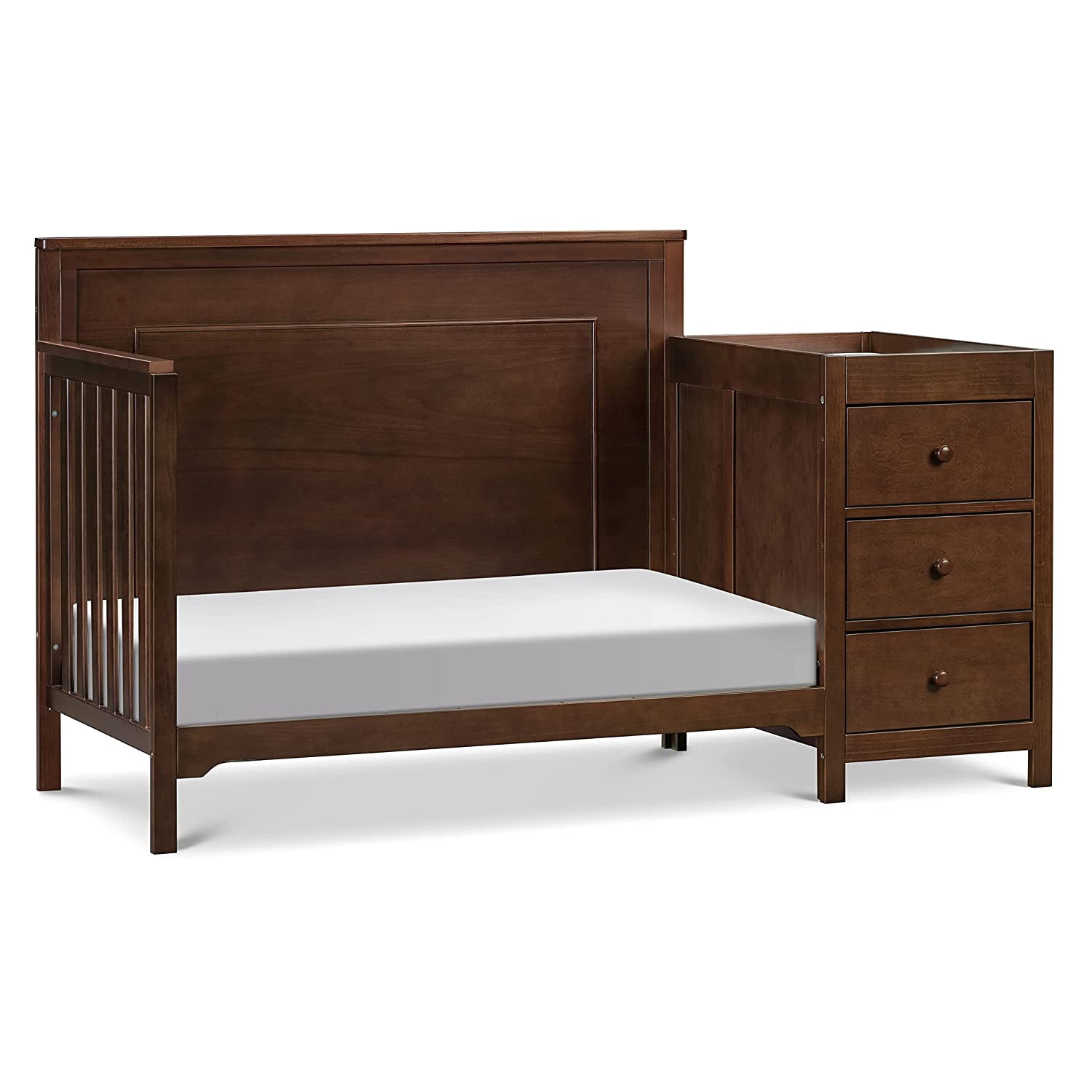 Carter's by DaVinci Dakota 4-in-1 Crib and Changer Combo in Espresso