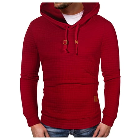 

Ziloco Men s Autumn Winter Plaid Sweatshirt Top Pants Sets Sports Suit Tracksuit pajama pants for women Red 5XL