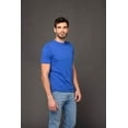 thumbnail image 2 of Milltex Men’s Lightweight Premium Cotton T-Shirt | 100% Combed Cotton, Short Sleeve Tee with Side Seam, Shoulder Taping & Soft Hand Feel, 2 of 4