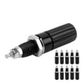 thumbnail image 2 of Banana Jack Socket, 10Pcs 4mm Copper + ABS Banana Plug Connector Flexible  For Circuit Red,Black, 2 of 8