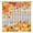 Orange Yellow Brown, variant on Fall Thanksgiving Shower Curtain Watercolor Pumpkin Sunflower Leaves Floral Autumn Harvest Festival Farmhouse Rustic Orange Yellow Bathroom Decor Curtain with Hooks,70" Wx70 H
