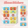 thumbnail image 2 of 1 Set Shoes Stickers for Shoes Learning Left Right Colorful Mushroom 100pcs(50 Pairs) Self-Adhesive Shoes Stickers Labels Decals to Help Put Shoes On, 2 of 9