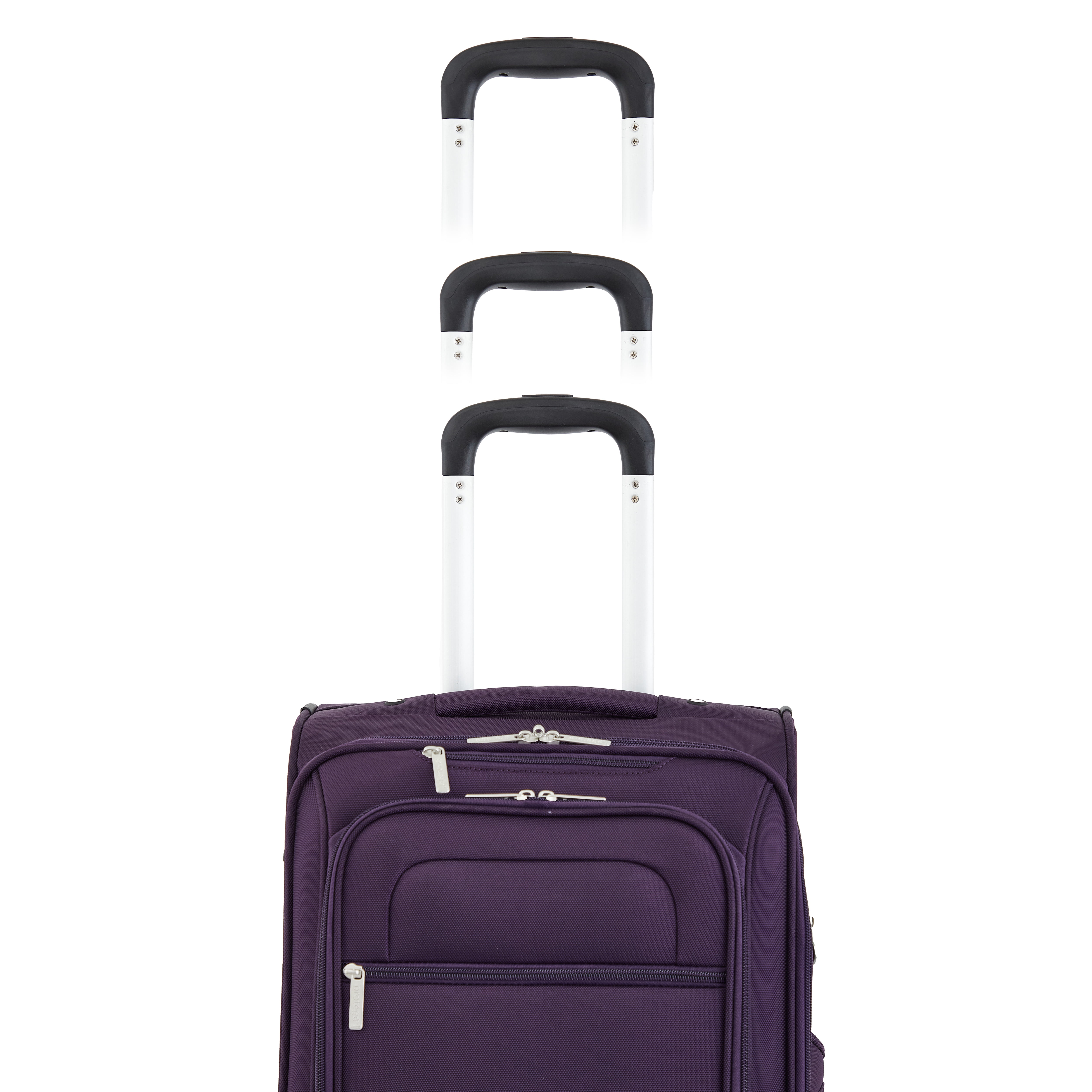 Protege Arendale 20" Softside Expandable Rolling Spinner Carry-On Luggage, Purple