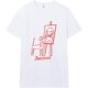 thumbnail image 1 of Camiseta de manga corta, 100% algodón, unisex, cuello redondo, 1 of 7