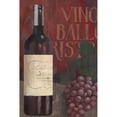 thumbnail image 3 of Popp, Grace 11x14 Black Modern Framed Museum Art Print Titled - Wine Still Life I, 3 of 5