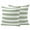 Sage Green, variant on 2 Pack Outdoor Waterproof Throw Pillow Covers,Minimalism Sage Green White Stripe Decorative Square Patio Pillowcases for Chair Couch Sofa 16x16in