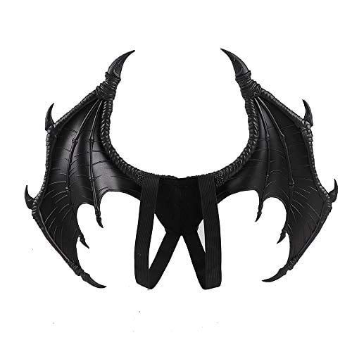 Himine Alas de Dragón Alas Cosplay Alas (Negro) Himine Himine