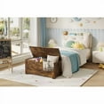thumbnail image 2 of Mdf Shaped Legs Diamond Storage Stool 39.4", 2 of 9