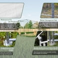 thumbnail image 5 of 2024 New 10x20 Ft Large Walk in Chicken Coop Cage, Galvanized Metal Farm Poultry Run Hutch with Waterproof and Anti-UV Cover, Lockable Hen House for Backyard, 5 of 5