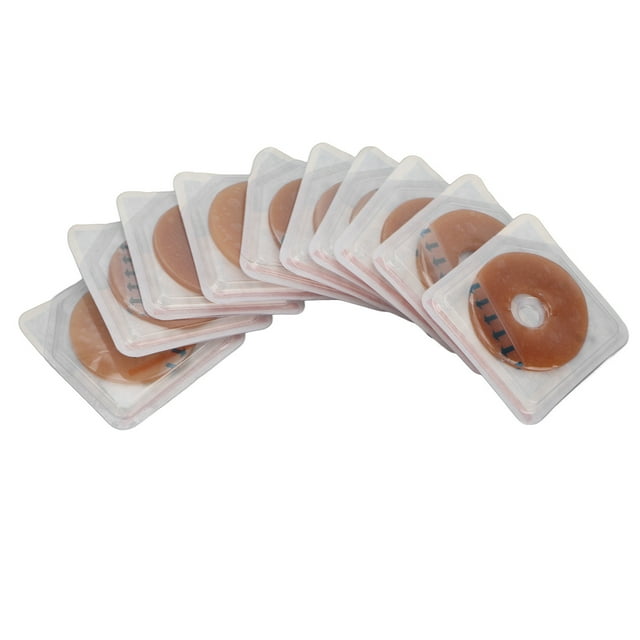 Barrera De Piel De Bolsa De Colostomía, Barrera De Bolsa De Ostomía De Silicona Protectora De Piel 10 Piezas Para Pacientes Para Enfermería ANGGREK Otros