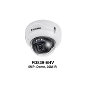 VIVOTEK FD839-EHV-1Y Vortex Essential 5MP IR IP66 Extreme Temperature Dome with 1 Year License