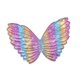 thumbnail image 1 of Niñas mariposa ala Cosplay duende foto Prop vestido hada princesa ala para juego de imaginación fiesta de cumpleaños , estilo -colorido Hugo Ala de vestuario, 1 of 8