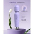 thumbnail image 3 of SIKXTOA Vibrator Wand, Female Adult Sex Toys, Vibrators for Her, Wand Massager, Clit Stimulator Sex Toy, Dildo, with 8 Speeds of Pleasure & 20 Patterns, Powerful,Waterproof, 3 of 7