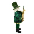 thumbnail image 3 of Kurt S. Adler 18" Kringle Klaus Irish Santa with Staff Figure, 3 of 6