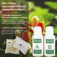 thumbnail image 4 of Alimento Para Plantas De Interior, Alimento Para Plantas Hidropónicas, Juego De 3 Fertilizantes De Nitrógeno Para Verduras Y Frutas, 4 of 7