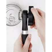 Can Opener, Can Opener Smooth Edge Manual, No Sharp Edges Can Opener Manual, Ergonomic Smooth Edge, Handheld With Soft Grips, Professional Ergonomic Can Opener for Kitchen & Restaurant